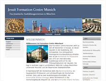 Tablet Screenshot of formation-centre-munich.de